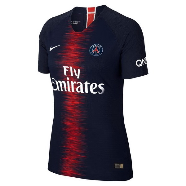Camiseta Paris Saint Germain 1ª Mujer 2018-2019 Azul